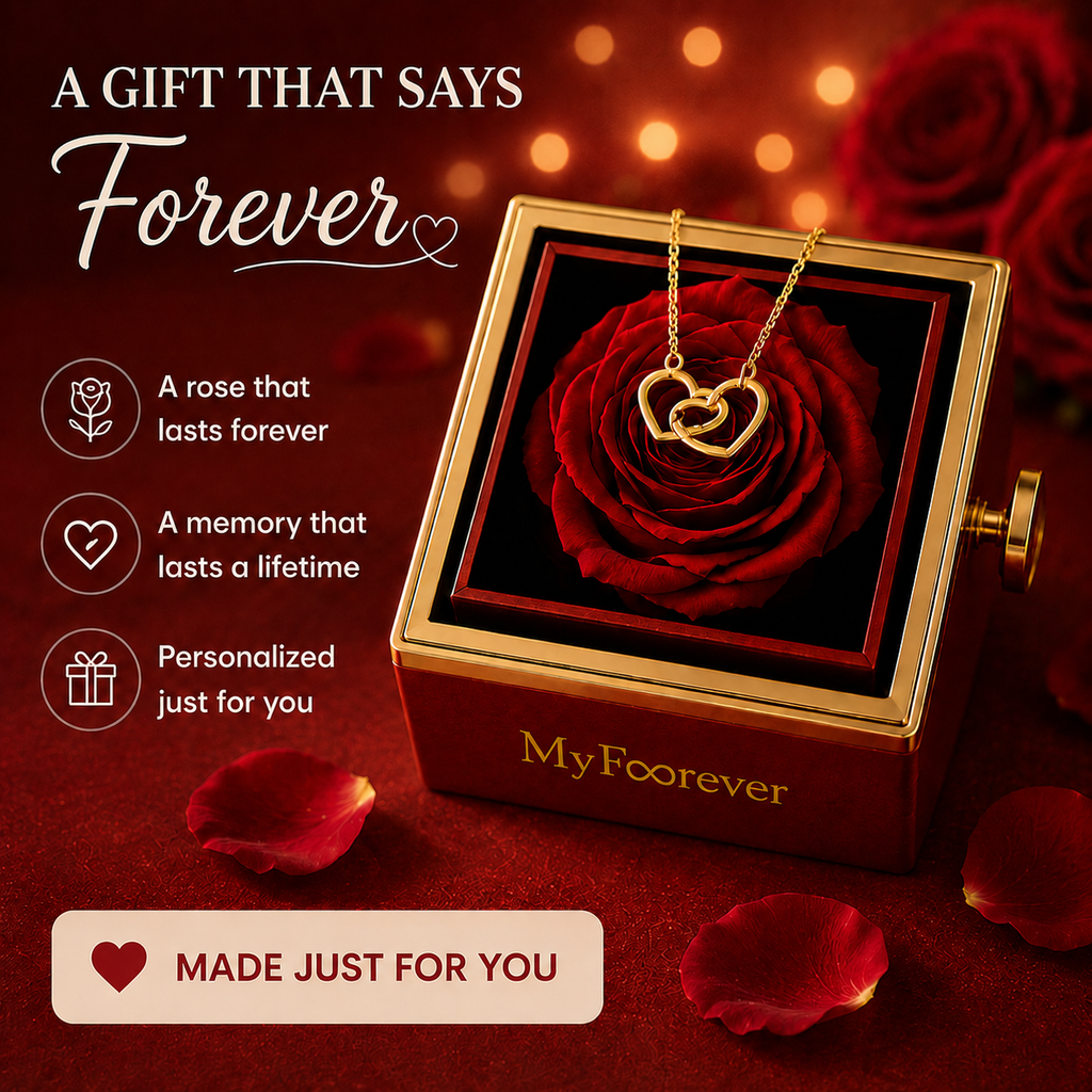 Personalized Forever Rose
