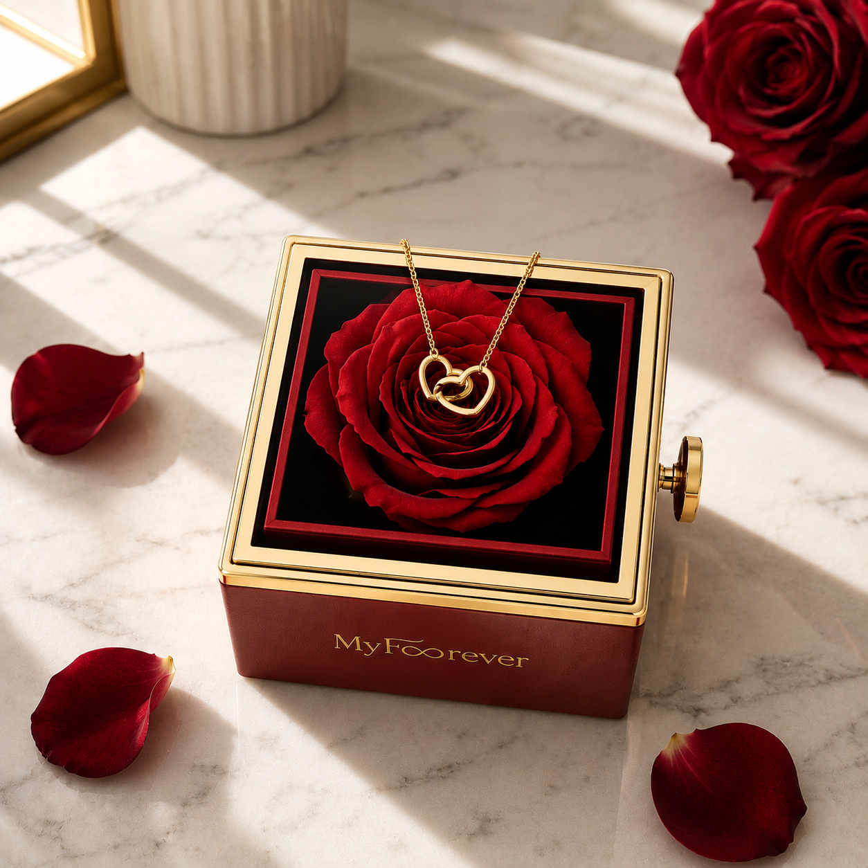 Personalized Forever Rose